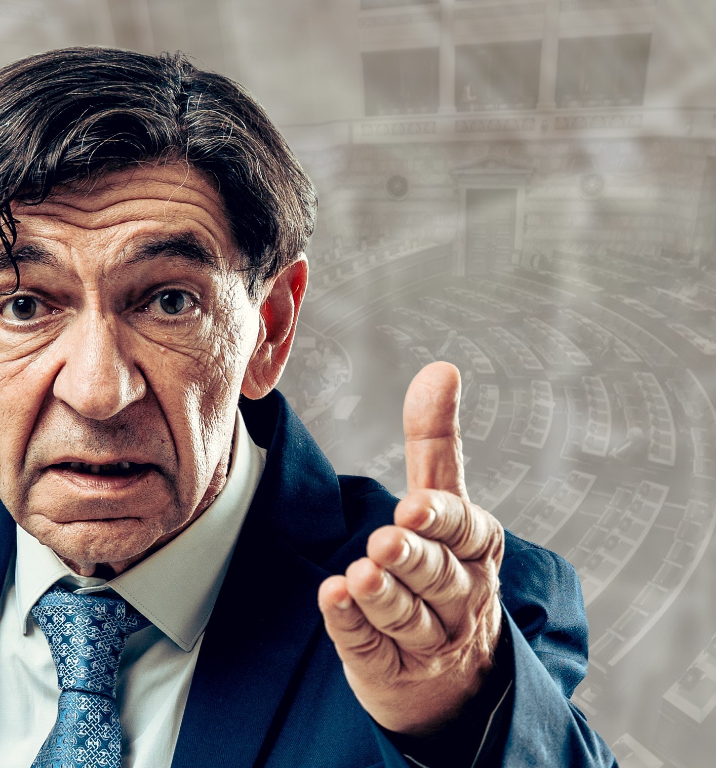 ΕΚΤΟΣ ΥΛΗΣ reloaded  του Κώστα Λεϊμονή   –  Σκηνοθεσία: Κωνσταντίνα Νικολαΐδη.-  Στον κεντρικό ρόλο ο Γεράσιμος Σκιαδαρέσης.-ΚΑΛΟΚΑΙΡΙ 2026-Θέατρο Βράχων Μελίνα Μερκούρη | Παρασκευή 10 Ιουλίου 2026, 21:00