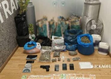 Εντοπίστηκε εργαστήρι καλλιέργειας υδροπονικής κάνναβης στο Περιστέρι