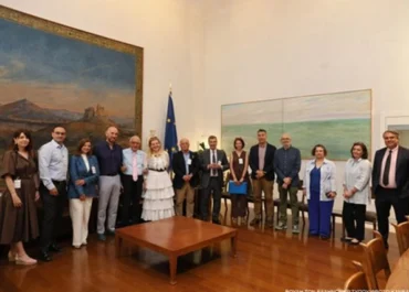 Συνάντηση του Προέδρου της Βουλής των Ελλήνων με τα μέλη της Μονάδας Πρόληψης Αναπνευστικών Νοσημάτων της Ελληνικής Πνευμονολογικής Εταιρίας