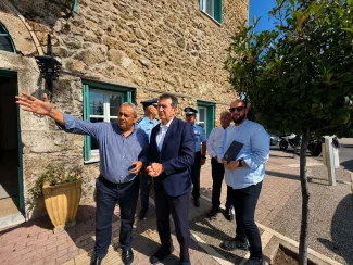 Επίσκεψη Υπουργού Προστασίας του Πολίτη, Μ. Χρυσοχοΐδη, στην Ηλεία