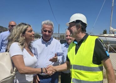 Η Υφυπουργός Τουρισμού Άννα Καραμανλή στην Αργολίδα με κυβερνητικό κλιμάκιο