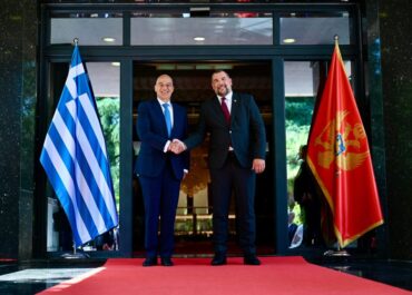Επίσκεψη ΥΕΘΑ Νίκου Δένδια στο Μαυροβούνιο