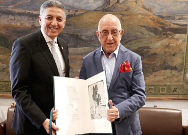 Συνάντηση του Προέδρου της Βουλής των Ελλήνων με τον απερχόμενο Πρέσβη της Αραβικής Δημοκρατίας της Αιγύπτου