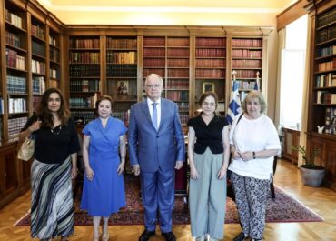 ΣΥΝΑΝΤΗΣΗ ΤOY ΠΡΟΕΔΡΟΥ ΤΗΣ ΔΗΜΟΚΡΑΤΙΑΣ ΚΩΝΣΤΑΝΤΙΝΟΥ ΑΝ. ΤΑΣΟΥΛΑ ΜΕ ΑΝΤΙΠΡΟΣΩΠΕΙΑ ΤΟΥ Δ.Σ. ΤΗΣ ΠΑΝΕΛΛΑΔΙΚΗΣ ΦΙΛΟΖΩΙΚΗΣ ΚΑΙ ΠΕΡΙΒΑΛΛΟΝΤΙΚΗΣ ΟΜΟΣΠΟΝΔΙΑΣ