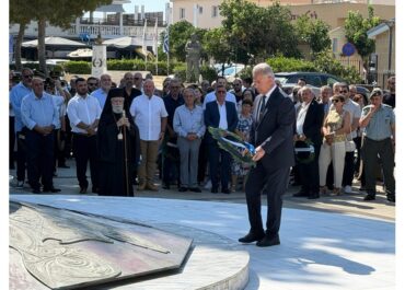 Ο Υπουργός Δικαιοσύνης και Δημοσίας Τάξεως Κύπρου παρέστη στο ετήσιο μνημόσυνο των πεσόντων κατά το Πραξικόπημα και την τουρκική εισβολή του 1974, στο Παραλίμνι