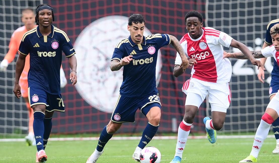 Ηττήθηκε ο Ολυμπιακός από τον Ajax με 1-0 σε φιλικό ματς στην Ολλανδία.