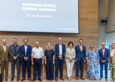 METLEN | Ο ΕΥ. ΜΥΤΙΛΗΝΑΙΟΣ ΠΑΡΑΔΙΔΕΙ ΤΗ ΣΚΥΤΑΛΗ ΤΗΣ ΠΡΟΕΔΡΙΑΣ ΤΗΣ EUROPEAN METALS