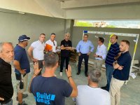 Δήμος Καλαμάτας : Αυτοψία του Δημάρχου στις αθλητικές εγκαταστάσεις και ενημέρωση για την πορεία των εργασιών