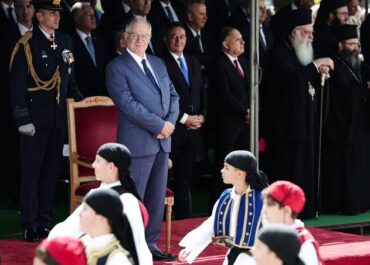 Ο ΠτΔ στις εκδηλώσεις για τον εορτασμό της 205ης επετείου της Απελευθέρωσης της Τριπολιτσάς