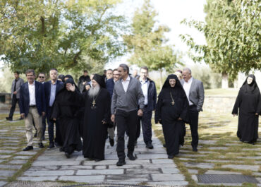 Επίσκεψη του Πρωθυπουργού Κυριάκου Μητσοτάκη στην Αρναία και στη Μονή Ευαγγελισμού της Θεοτόκου στην Ορμύλια Χαλκιδικής