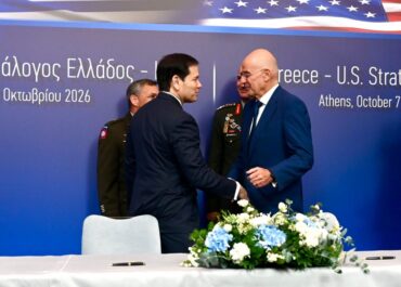 Παρουσία ΥΕΘΑ Ν. Δένδια και Μ. Ρούμπιο στην υπογραφή της LOI για συνεργασία των ελληνικών Ενόπλων Δυνάμεων με την Εθνοφρουρά της Florida