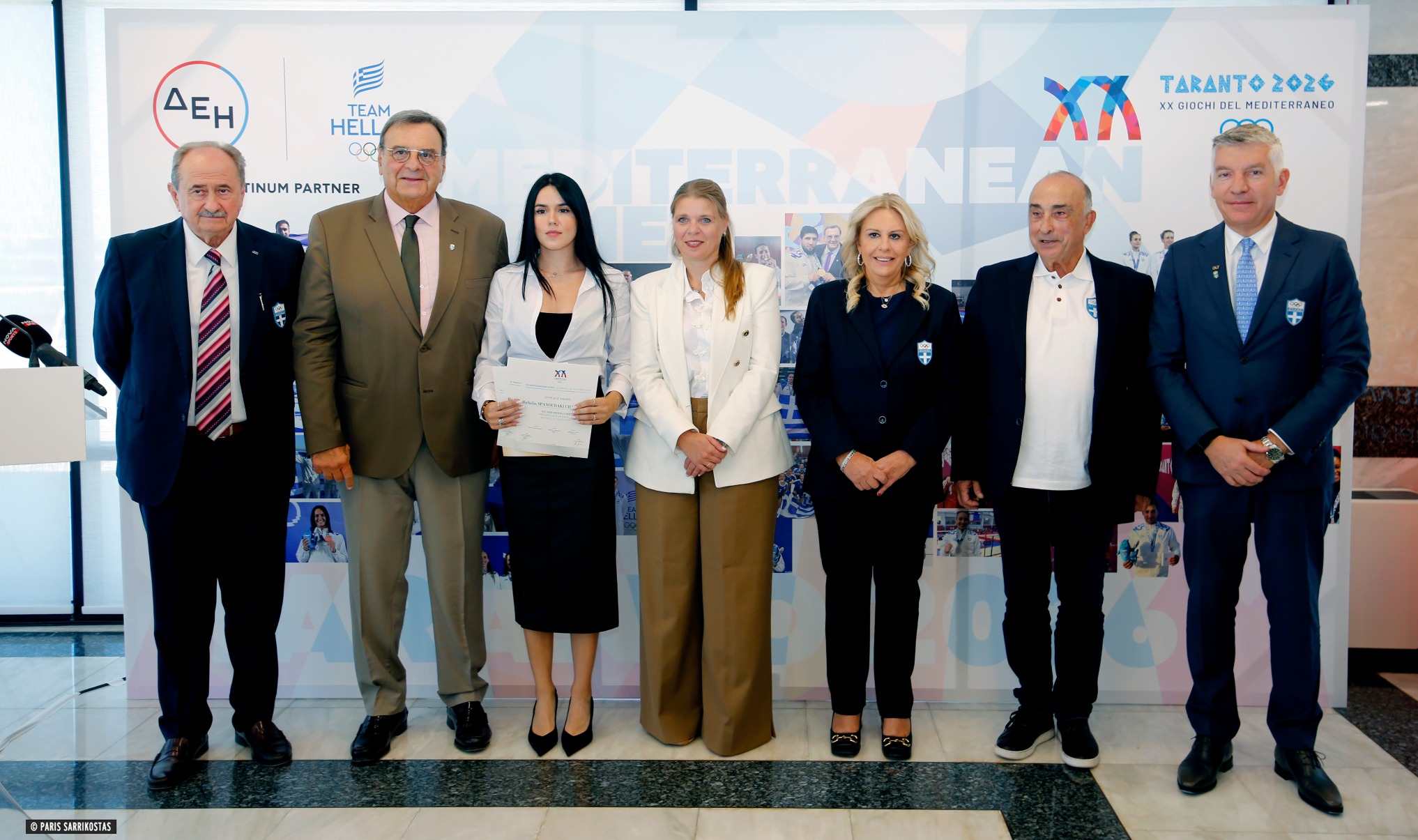 Η ΕΟΕ τίμησε τους αθλητές της ΔΕΗ Team Hellas των Μεσογειακών Αγώνων και ευχαρίστησε τη ΔΕΗ για τη στήριξή της